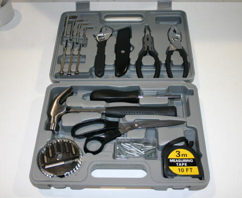 TOOL KIT - 45 PIECE ASSORTMENT - HEAVY DUTY SET