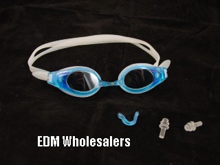 LOT 3: Swimming GOGGLES Pro Model Silicone Water Sports