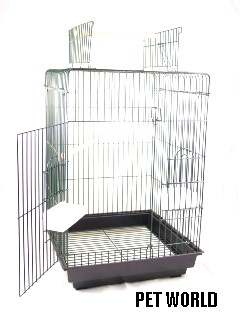 .178: Deluxe PARROT CAGE:Heavy Duty Open Top Perch HUGE