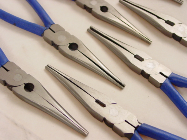 LOT 10 - Long Nose PLIERS 8" inch BRAND NEW $ SPECIAL $