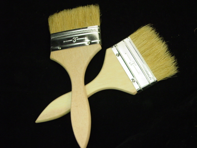 LOT 24 PAINT BRUSHES 3" inch - supply home REMODEL SALE