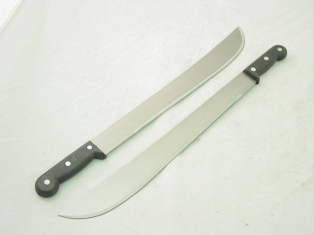 Lot 2: 18 inch Heavy Duty MACHETTES:Army Survival Knife