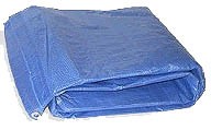 Lot 5: 5 x 7 Blue Tarp:Canopy:Boat Cover SUPER SALE $$