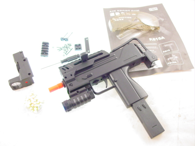AS72 AIRSOFT GUN - MODEL MAC11 UZI REPLICA SET