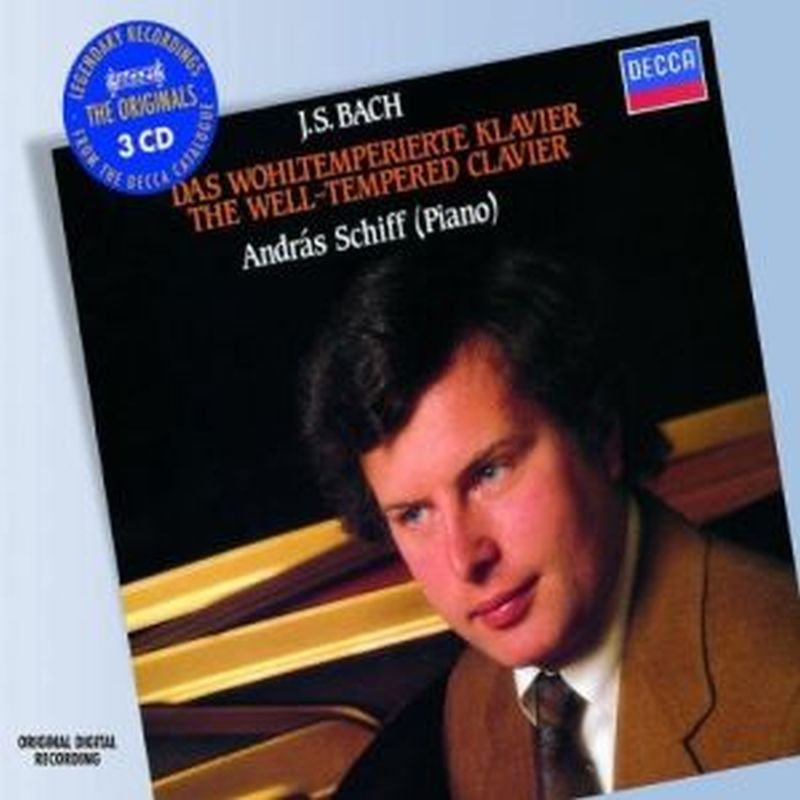 Bach - The Well- Tempered Clavier (andras Schiff - 4 Cd Set)