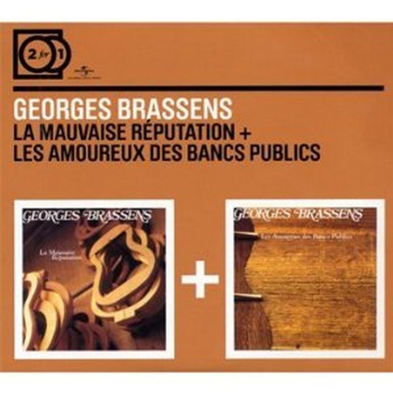 Georges Brassens - Mauvais Reputation/amoureux Des.. - 2 Cd Set