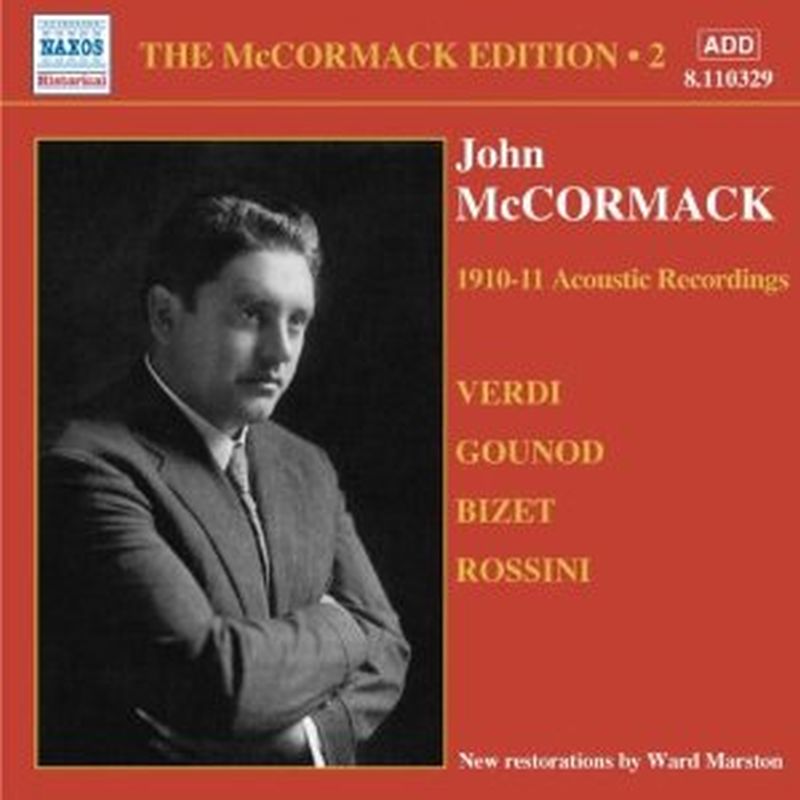 John Mccormack - Vol 2 1910 - 11 Acoustic Recordings - Cd