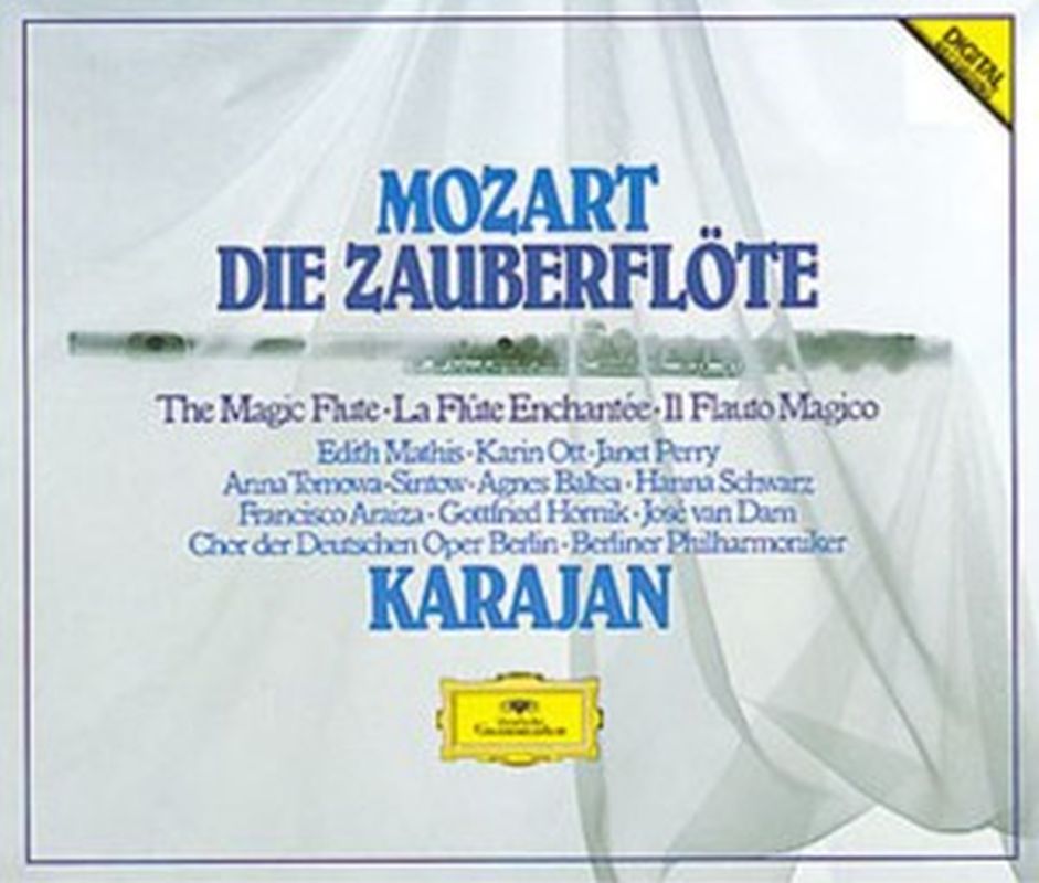 Mozart - Magic Flute (herbert Von Karajan - 3 Cd Set)