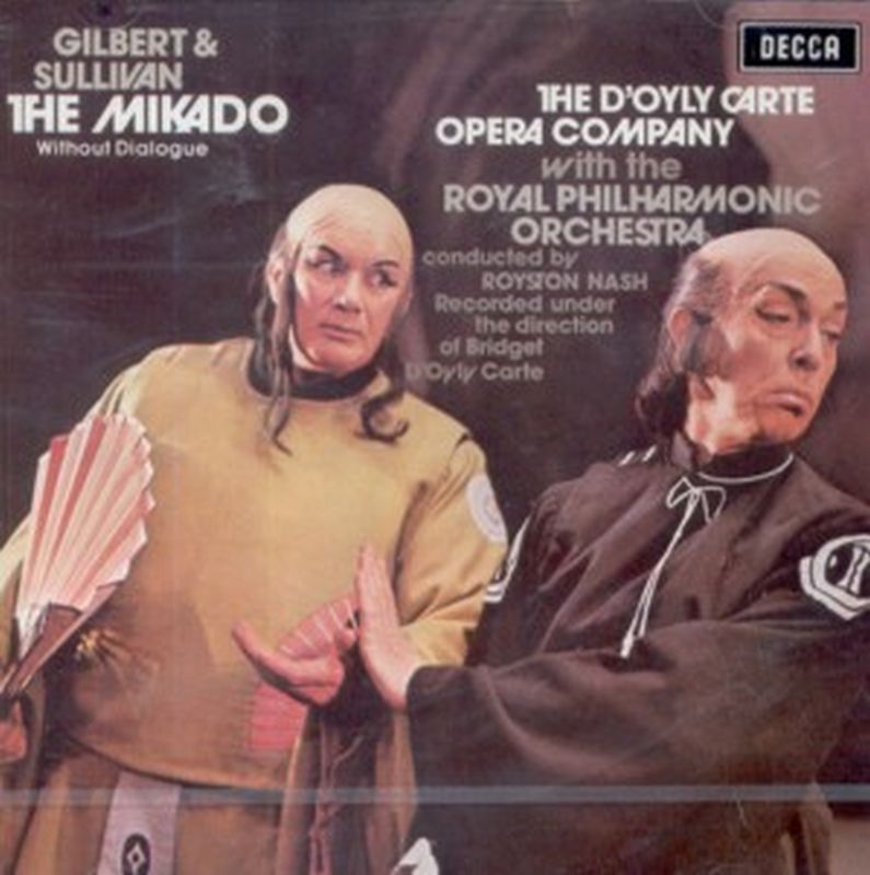 Gilbert & Sullivan - Mikado: Without Dialogue - 2 Cd Set