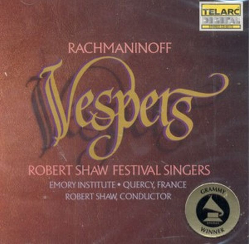 Rachmaninoff - Vespers (shaw - Cd)