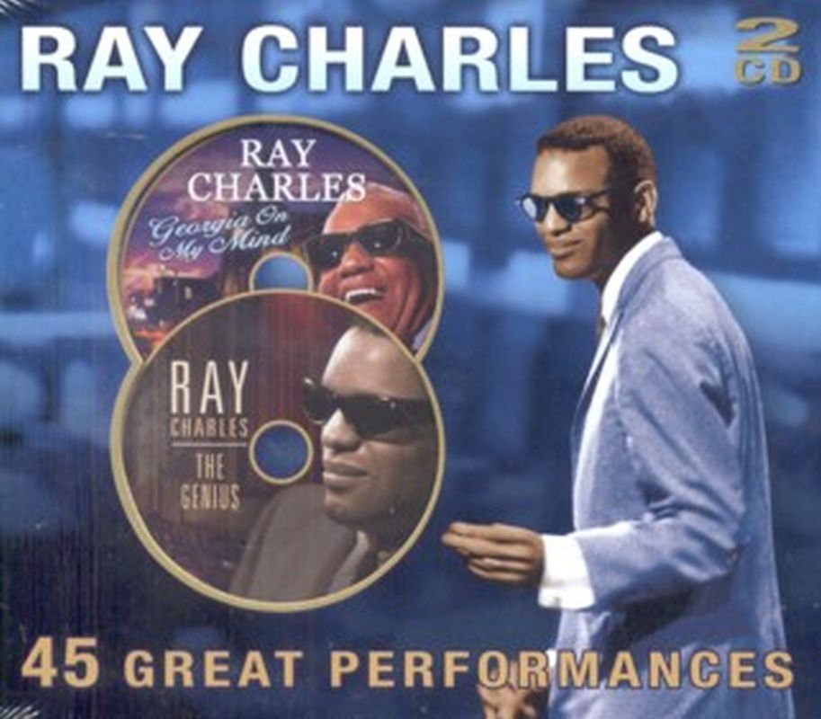 Ray Charles - 45 Great Performances - 2 Cd Set
