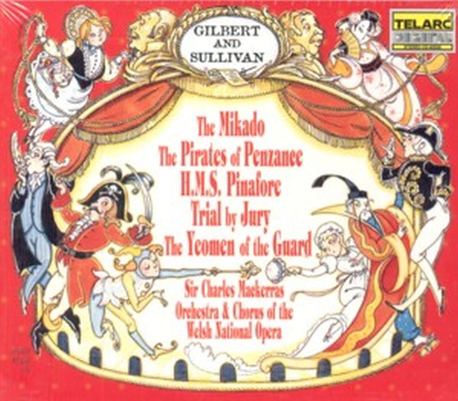 Gilbert & Sullivan - 5 Plays/mikado Etc - 5 Cd Set