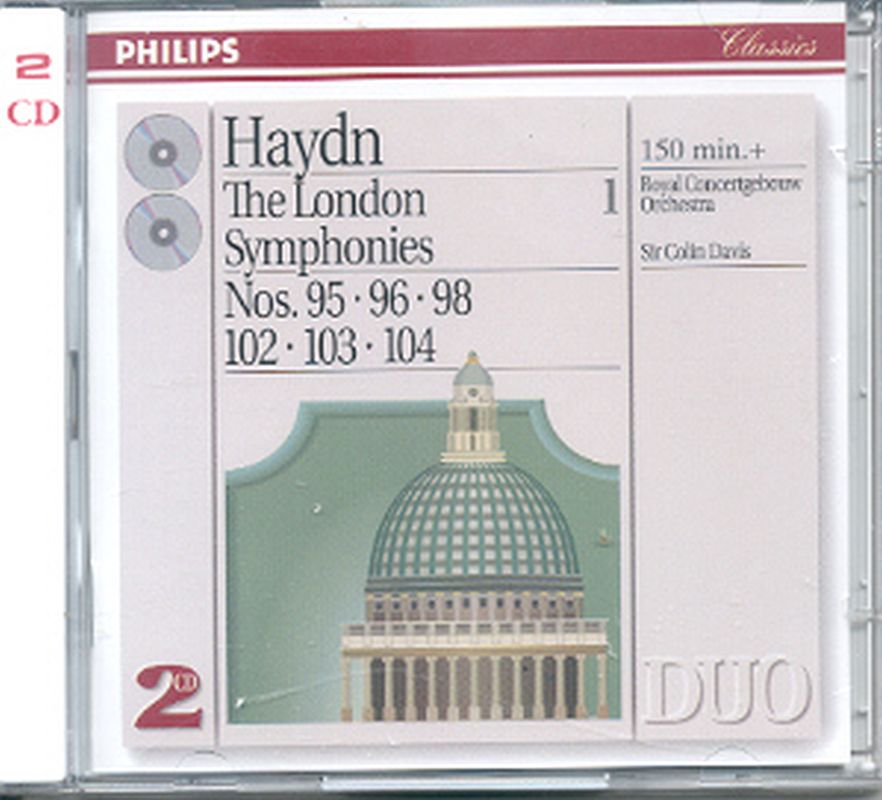 Haydn - The London Symphonies Volume 1 - 2 Cd Set