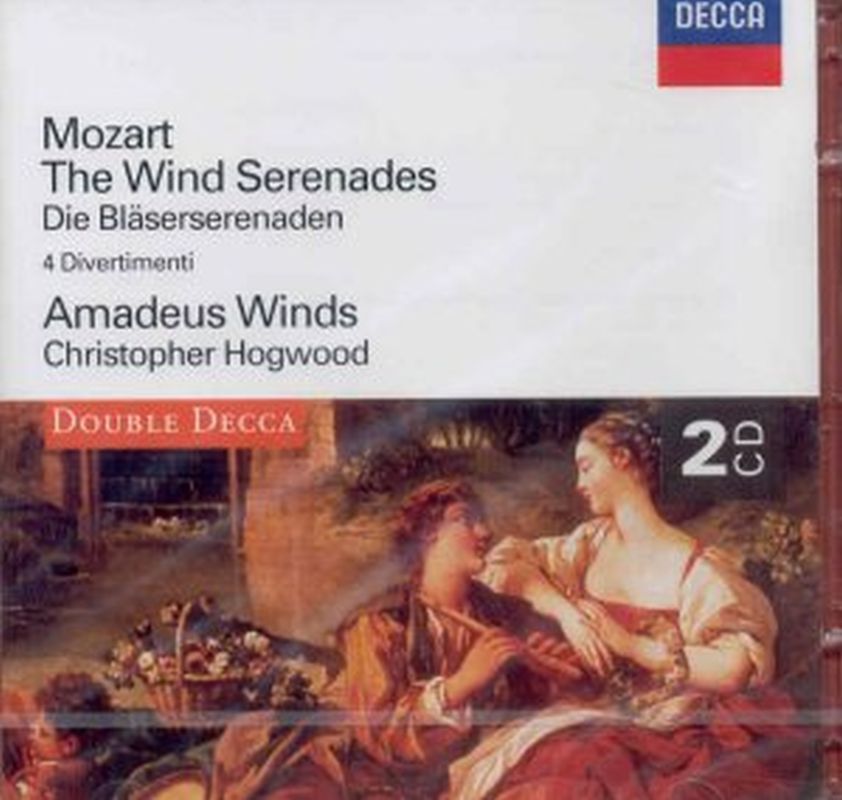 Mozart - The Wind Serenades (christopher Hogwood - 2 Cd Set)