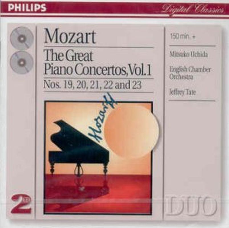 Mozart - The Great Piano Concertos Volume 1 - 2 Cd Set