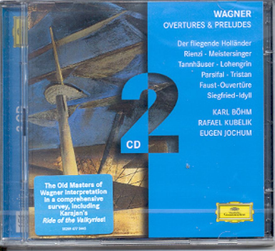 Wagner - Overtures And Preludes - 2 Cd Set