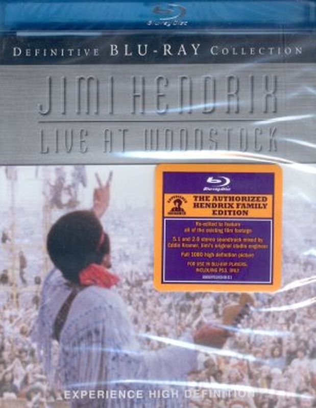 Jimi Hendrix - Live At Woodstock: Definitive Coll - Blu- Ray