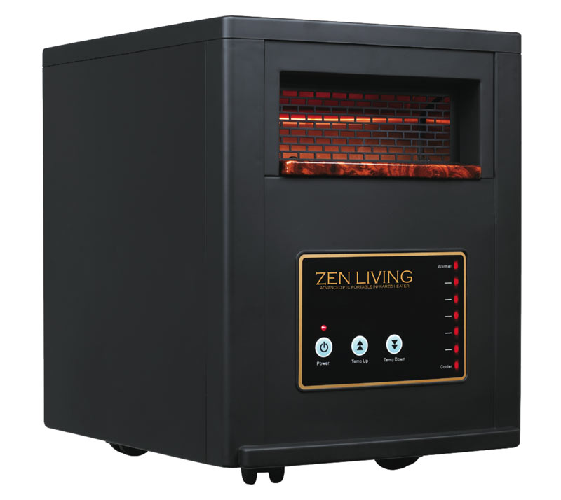 NEW 1500W PORTABLE ELECTRIC INFRARED SPACE HEATER W/PTC