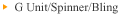 G Unit/Spinner/Bling