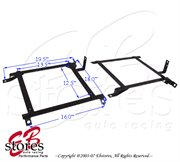 MRSBRATCE0004: Megan Racing Seat Brackets 240SX 89 90 91 92 93 94-98