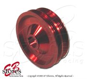 MRPYHC8891R: Underdrive Crank Pulley Honda Civic CRX 88 89 90 91 Red