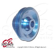 MRPYHC9600B: Underdrive Crank Pulley Honda Civic 96 97 98 99 00 Blue