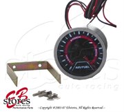 MRGUAFR: Megan 52mm Universal Air Fuel Ratio Tinted LEDs Gauge