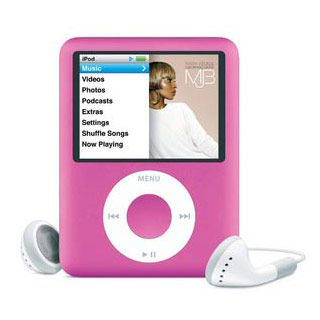 Apple iPod Nano 8GB - Pink - 3rd Gen Video MP3 Player