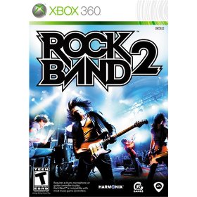 custom video games Rock Band 2 Xbox 360 (Game Only) - COMPLETE pic