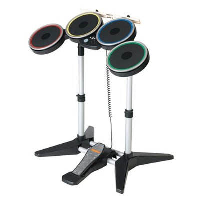Rock Band 2 Wireless DRUM SET Xbox 360 Rockband PERFECT