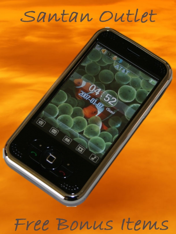 P168+ GSM Quad Cell Phone Touch Screen AT&T T-Mobile