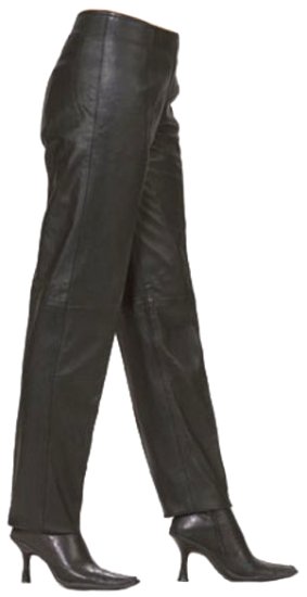 EXL-LP301 WOMENS SOFT LEATHER MOTORCYCLE RIDING PANTS