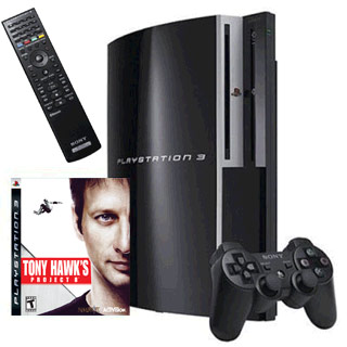 Sony Playstation 3 40GB PS3 Game Console w/ Tony Hawk