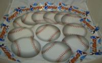 Lot Of 12 Baseball Car Magnets Wholesale Party Favors