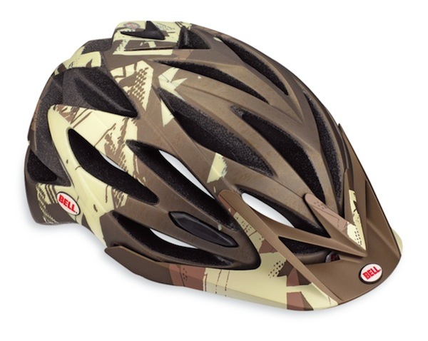 Bell bike helmet Variant Mat Brown/Gold Blocks Small