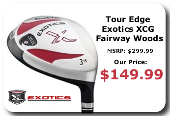 Tour Edge Exotics XCG Fairway Woods