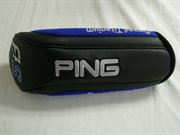 12-png-si3-drv-blk-n: Ping Si3 Driver Headcover Black/Blue S i3 Golf NEW