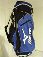 9-mz-ren-std-roy-n: Mizuno Renegade Stand Bag Royal Blue 8.5" Kabuki NEW