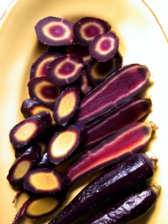 Photos of Black Knight Carrot 100 Seeds - First Near Black Carrot