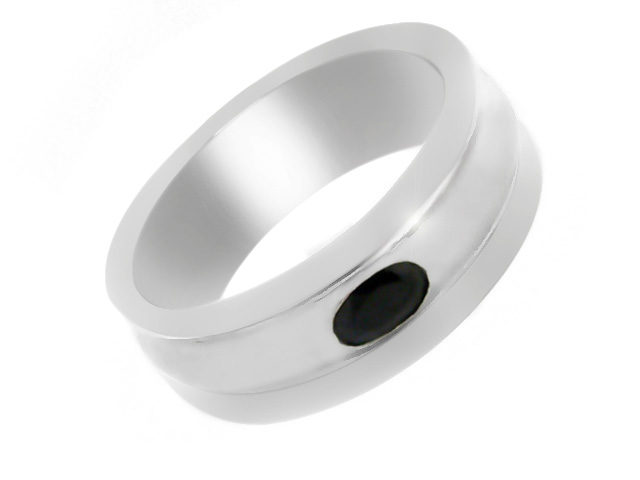 Dark wedding bands