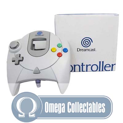 NEW OFFICIAL SEGA DREAMCAST GREY CONTROLLER CONTROL PAD