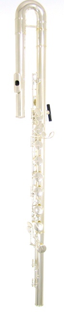 Briolette Bass Flute with Deluxe Zippered Case