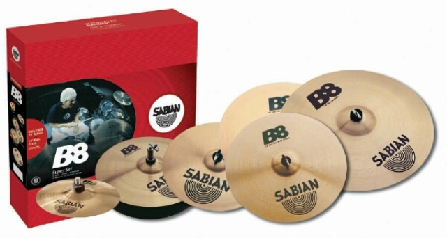 Sabian Limited Edition B8 Performance Cymbal Pack