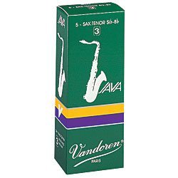 Vandoren Java Tenor Saxophone Reeds #3 (5 to a box)