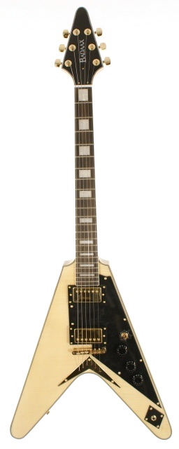 Badaax FLYVGT Electric Guitar with FREE case in Natural
