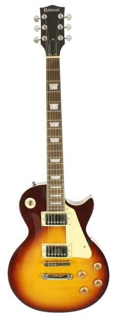 Badaax LP1 Antique Burst Electric Guitar with FREE case