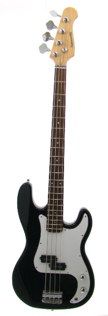 Noteworthy Bass Guitar in Black