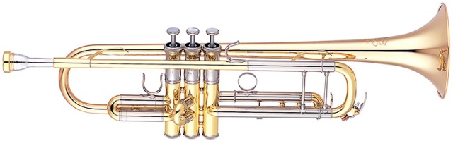 Yamaha Xeno Professional Trumpet YTR-8335G with Free Eagletone Bb Trumpet- $595