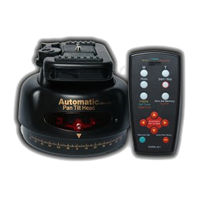 Automatic Pan/Tilt Camcorder Tripod Head w/ LANC Remote