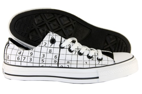 CONVERSE CHUCK TAYLOR OX SUDOKU Mens Shoes 11 $55